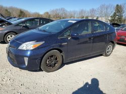 Salvage cars for sale at North Billerica, MA auction: 2013 Toyota Prius