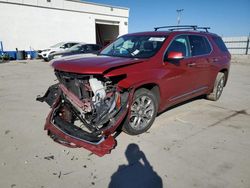Salvage cars for sale from Copart Farr West, UT: 2018 Chevrolet Traverse Premier