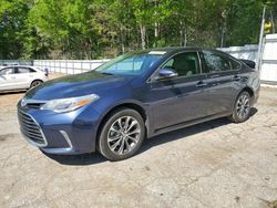 Toyota Avalon XLE salvage cars for sale: 2016 Toyota Avalon XLE