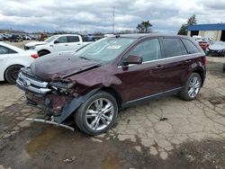 Salvage cars for sale from Copart Woodhaven, MI: 2011 Ford Edge Limited