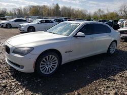 Vehiculos salvage en venta de Copart Chalfont, PA: 2012 BMW 750 LXI