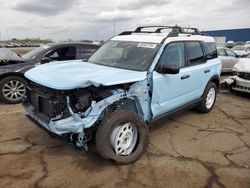 Salvage cars for sale from Copart Woodhaven, MI: 2024 Ford Bronco Sport Heritage