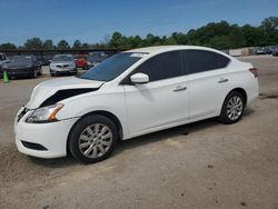 Salvage cars for sale at Florence, MS auction: 2015 Nissan Sentra S