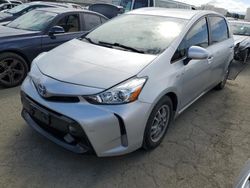 Salvage cars for sale at Martinez, CA auction: 2017 Toyota Prius V