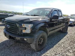 Salvage trucks for sale at Madisonville, TN auction: 2015 Ford F150 Super Cab