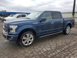Salvage trucks for sale at Woodhaven, MI auction: 2016 Ford F150 Supercrew