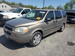 Salvage cars for sale at York Haven, PA auction: 2006 Chevrolet Uplander LS
