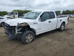 Ford salvage cars for sale: 2015 Ford F150 Super Cab