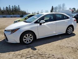Salvage cars for sale at Bowmanville, ON auction: 2022 Toyota Corolla LE