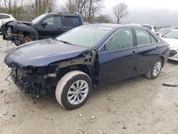 Salvage cars for sale at Cicero, IN auction: 2017 Toyota Camry LE