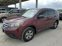 Salvage cars for sale from Copart West Palm Beach, FL: 2014 Honda CR-V LX