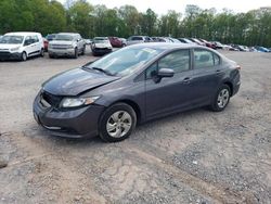 Salvage cars for sale from Copart York Haven, PA: 2015 Honda Civic LX