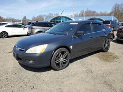 Salvage cars for sale from Copart Assonet, MA: 2006 Honda Accord SE