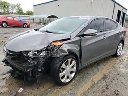 Salvage cars for sale at Spartanburg, SC auction: 2013 Hyundai Elantra GLS