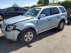 Vehiculos salvage en venta de Copart San Martin, CA: 2008 Mercury Mariner HEV