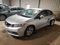 Vehiculos salvage en venta de Copart West Mifflin, PA: 2013 Honda Civic LX