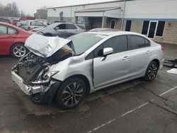 Salvage cars for sale from Copart New Britain, CT: 2015 Honda Civic EX