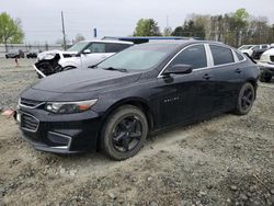 Vehiculos salvage en venta de Copart Mebane, NC: 2016 Chevrolet Malibu LS