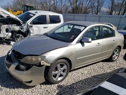 Salvage cars for sale at Franklin, WI auction: 2004 Mazda 3 I