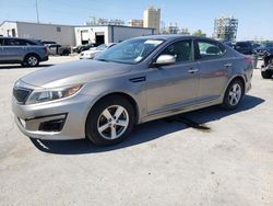 Salvage cars for sale at New Orleans, LA auction: 2015 KIA Optima LX