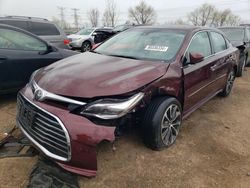 Toyota Avalon XLE salvage cars for sale: 2018 Toyota Avalon XLE