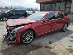 Salvage cars for sale at Fort Wayne, IN auction: 2018 Cadillac CT6 Luxury