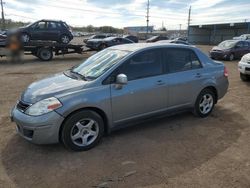 Salvage cars for sale at Colorado Springs, CO auction: 2010 Nissan Versa S