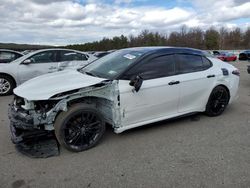 Salvage cars for sale at Brookhaven, NY auction: 2022 Toyota Camry TRD