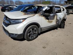 Salvage cars for sale from Copart Ham Lake, MN: 2017 Honda CR-V Touring