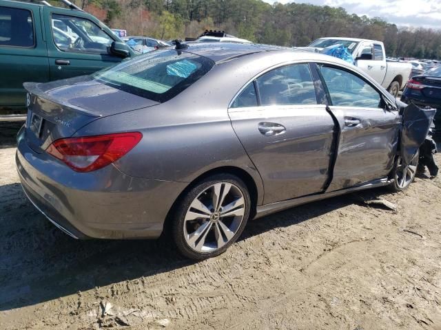 2018 Mercedes-Benz CLA 250 4matic