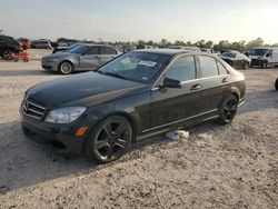 Mercedes-Benz C 300 4matic salvage cars for sale: 2010 Mercedes-Benz C 300 4matic