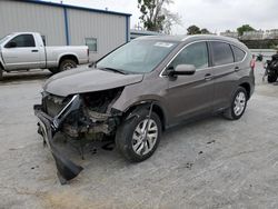 Salvage cars for sale at Tulsa, OK auction: 2015 Honda CR-V EXL