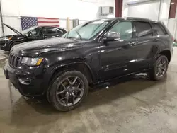 Salvage cars for sale at Avon, MN auction: 2021 Jeep Grand Cherokee Limited