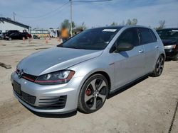 Salvage cars for sale at Pekin, IL auction: 2016 Volkswagen GTI S/SE