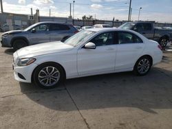 Salvage cars for sale at Los Angeles, CA auction: 2017 Mercedes-Benz C300