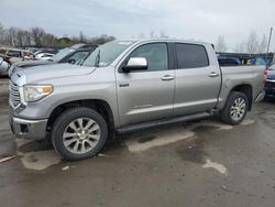 Salvage cars for sale from Copart Duryea, PA: 2014 Toyota Tundra Crewmax Limited