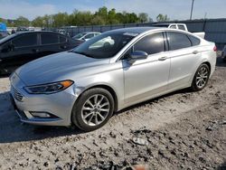 Ford Fusion SE salvage cars for sale: 2017 Ford Fusion SE