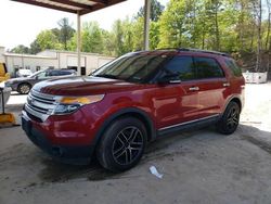Salvage cars for sale at Hueytown, AL auction: 2013 Ford Explorer XLT