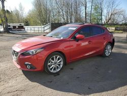 Salvage cars for sale from Copart Portland, OR: 2015 Mazda 3 Grand Touring