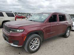 Salvage cars for sale at Houston, TX auction: 2021 Jeep Grand Cherokee L Laredo