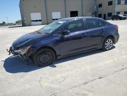 Salvage cars for sale from Copart Wilmer, TX: 2021 Toyota Corolla LE