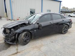 Salvage cars for sale at Tulsa, OK auction: 2021 Hyundai Elantra SEL
