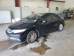 Salvage cars for sale at Lufkin, TX auction: 2013 Honda Civic LX