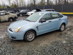Salvage cars for sale at Waldorf, MD auction: 2008 Ford Focus SE