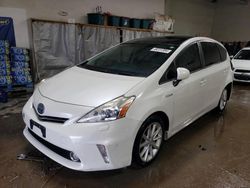 Salvage cars for sale at Elgin, IL auction: 2012 Toyota Prius V