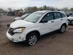 Salvage cars for sale from Copart Chalfont, PA: 2010 Honda CR-V LX