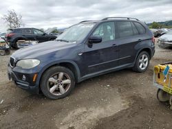 Salvage cars for sale from Copart San Martin, CA: 2008 BMW X5 3.0I