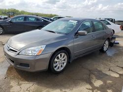 Salvage cars for sale at Memphis, TN auction: 2006 Honda Accord EX