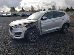 Salvage cars for sale at Portland, OR auction: 2019 Hyundai Tucson Limited