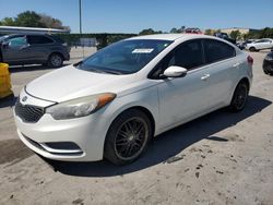 KIA Forte lx salvage cars for sale: 2016 KIA Forte LX